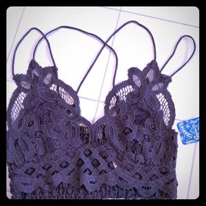 NWT Free People Adella Crochet Lace Bralette
